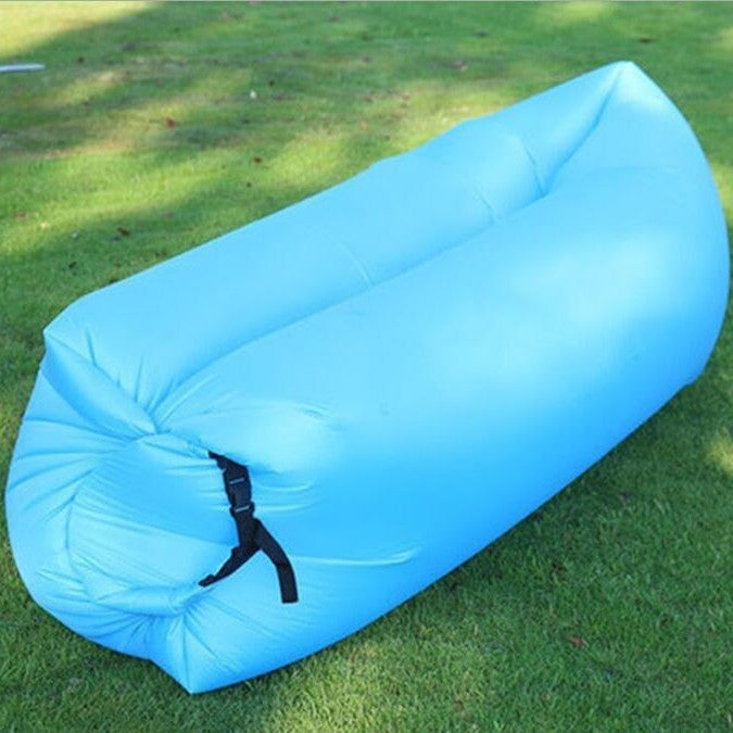 Ultra-Light Inflatable Sofa Bed – Portable Air Lounger Sleeping Bag