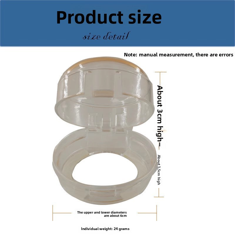Gas Stove Knob Safety Cover – Childproof Transparent Stove Protector (Universal Fit)