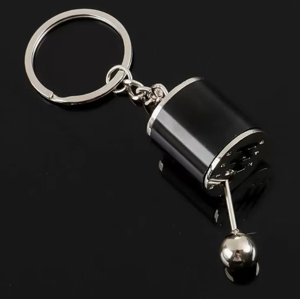 Manual Transmission Gear Shift Keychain – Metal Fidget Toy Keychain Accessory