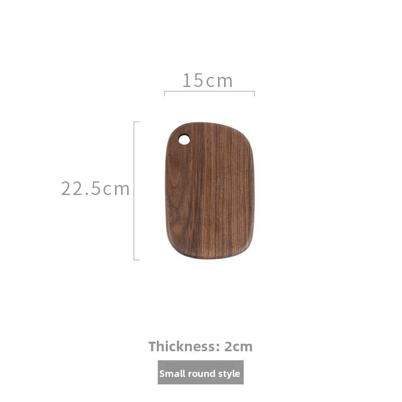 Black Walnut Cutting Board – Rustic Wooden Serving & Chopping Board