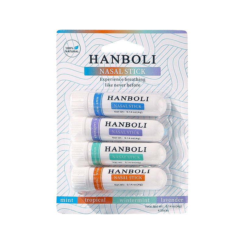 Refreshing Nasal Inhaler Stick – Portable Aromatherapy Booster