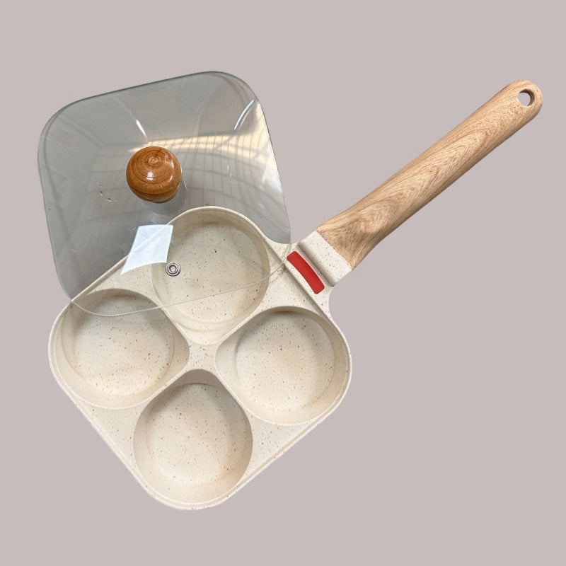 Four-Hole Frying Pan – Non-Stick Breakfast Egg Cooker