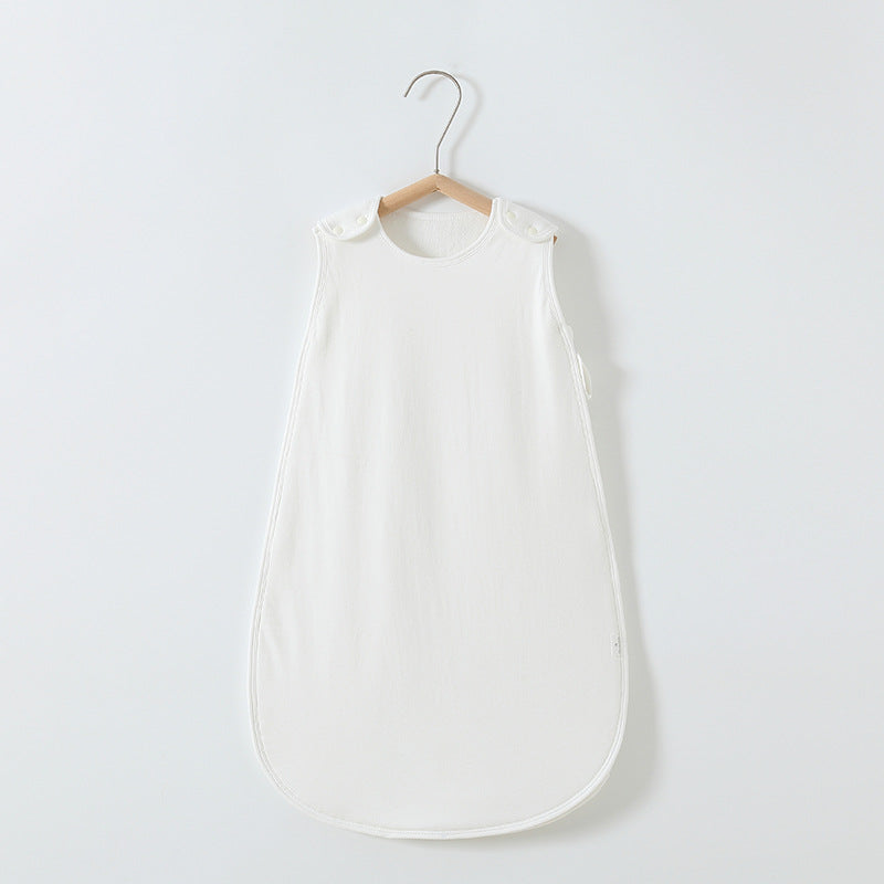 Thickened Cotton Baby Sleeping Bag Vest – Plush Lined Infant Sleep Sack (0–12 Months)