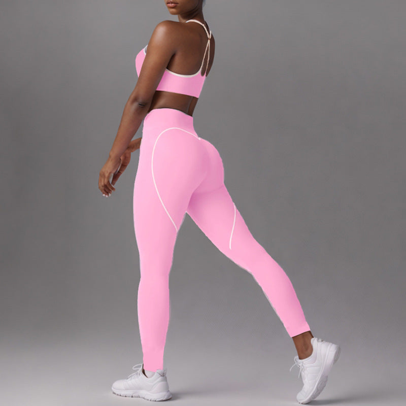 Seamless Nude-Feel Sculpt Activewear Set