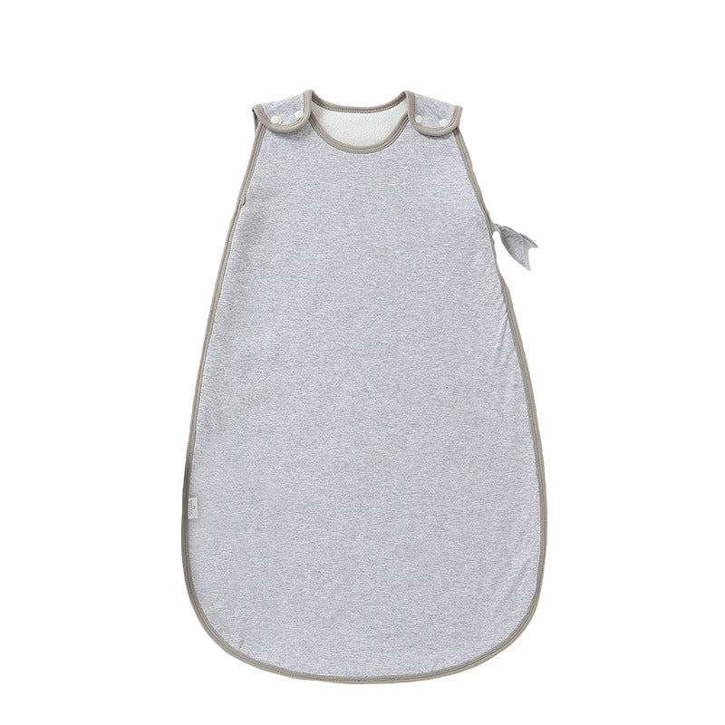Thickened Cotton Baby Sleeping Bag Vest – Plush Lined Infant Sleep Sack (0–12 Months)