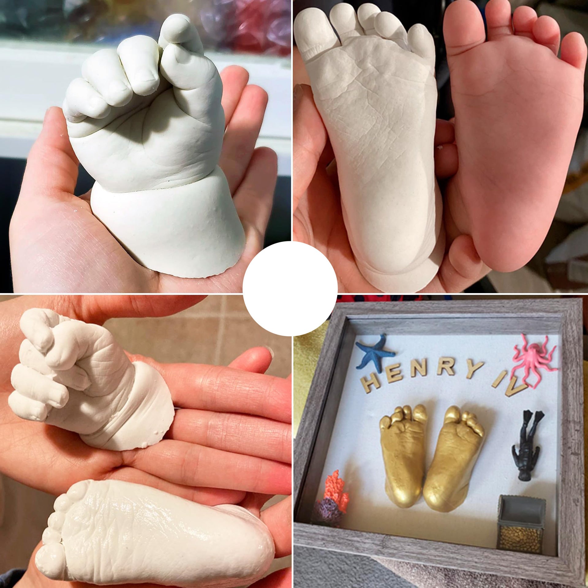 Baby Hand & Foot Casting Kit – DIY Keepsake Memory Mold Set