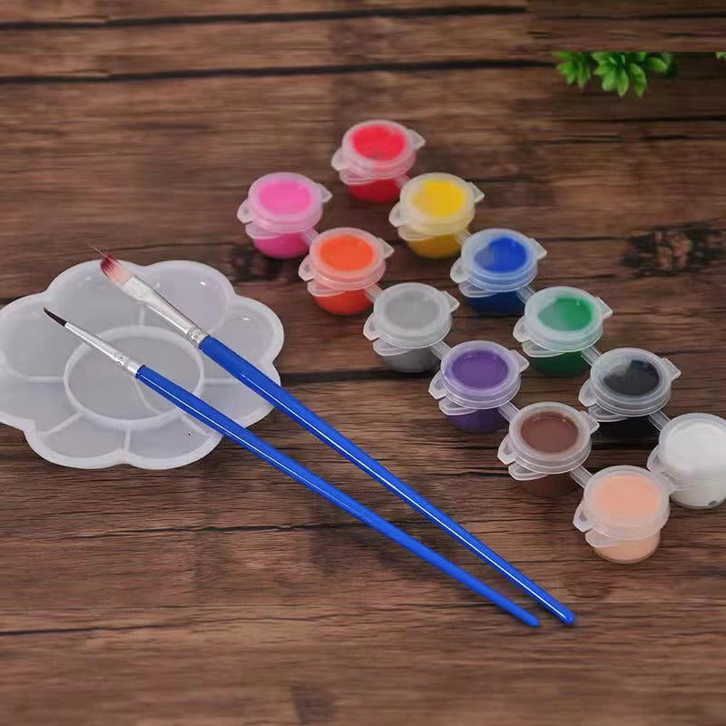 DIY Hand-Painted Moon Lamp – Creative Night Light Gift Set