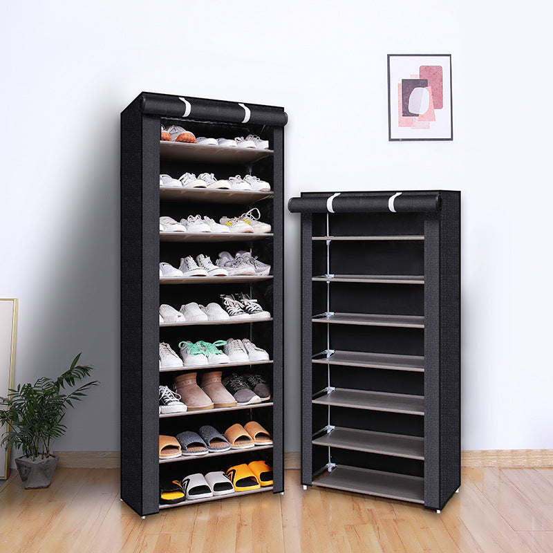 Multi-Tier Dustproof Shoe Rack Organizer