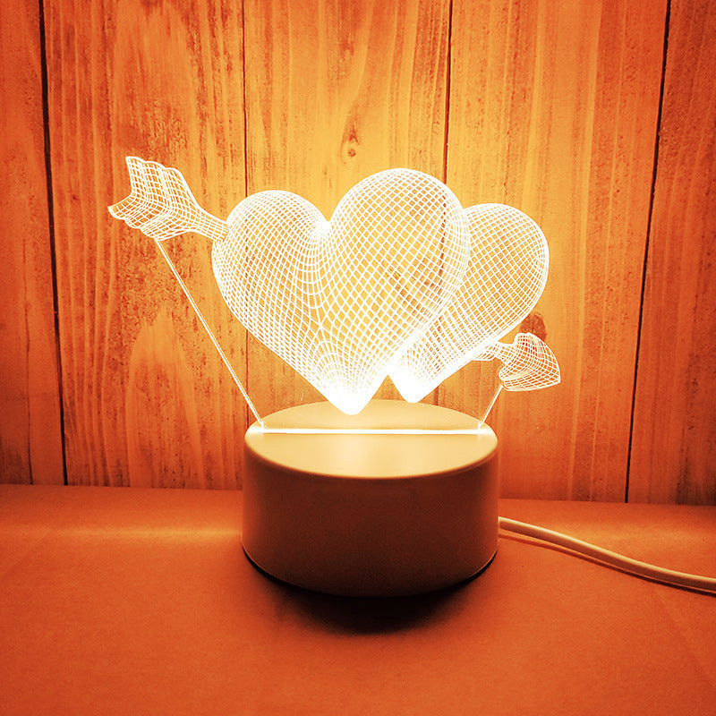 Smart Voice Control 3D LED Night Light