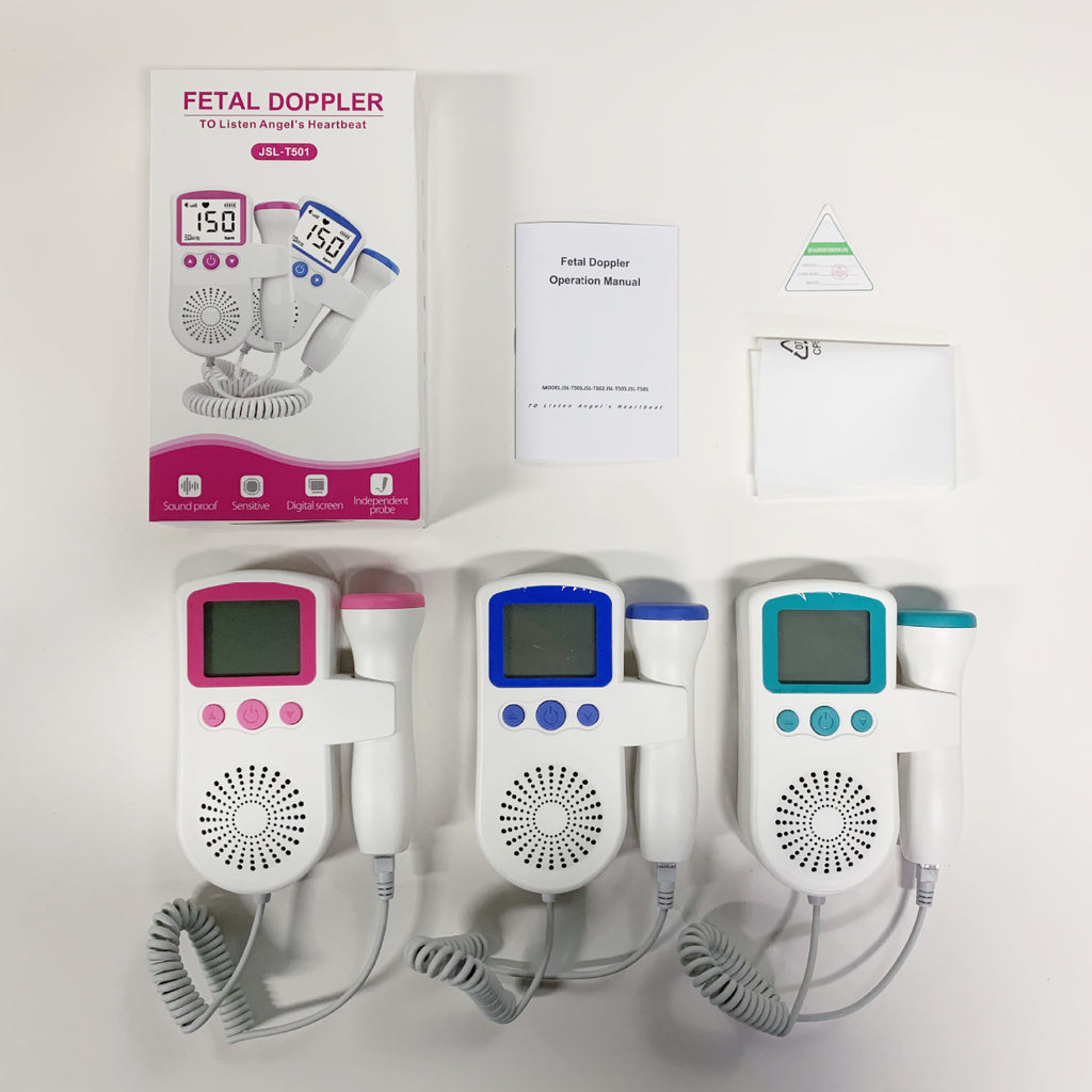 Smart Fetal Doppler Monitor – Portable Baby Heartbeat Monitor for Home Use
