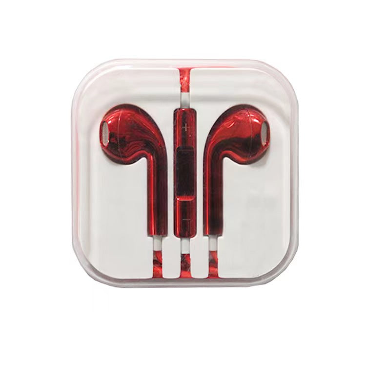 Wired In-Ear Headphones – Bass Stereo Earbuds with Microphone (3.5mm)