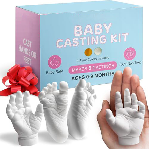 Baby Hand & Foot Casting Kit – DIY Keepsake Memory Mold Set