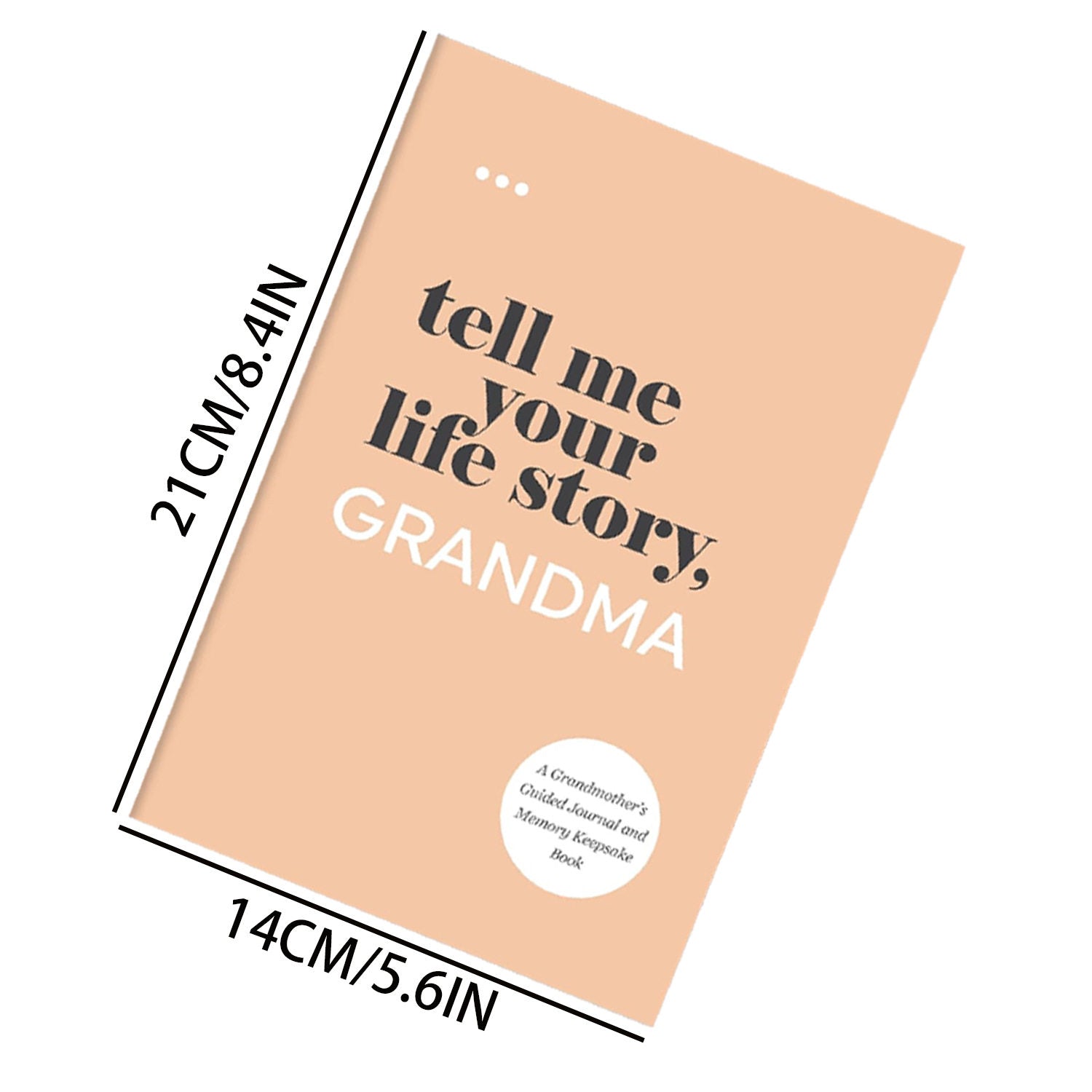 “Dad, I Want to Hear Your Story” Journal – Memory Keepsake Notebook
