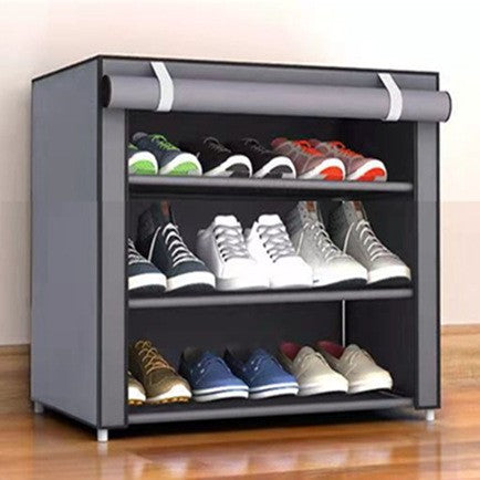 Multi-Tier Dustproof Shoe Rack Organizer