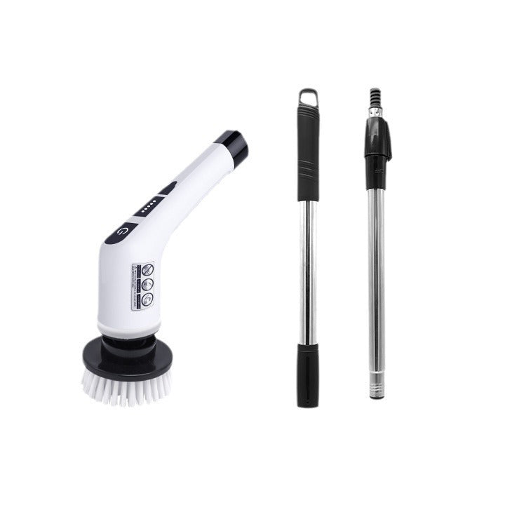Electric Spin Cleaning Brush – Cordless Bathroom Scrubber with Multiple Heads