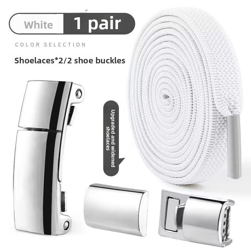 Magnetic Elastic Shoelaces – No-Tie Quick-Fit System