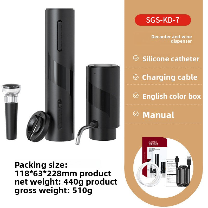 USB Rechargeable Wine Aerator – Fast, Portable, and Multifunctional
