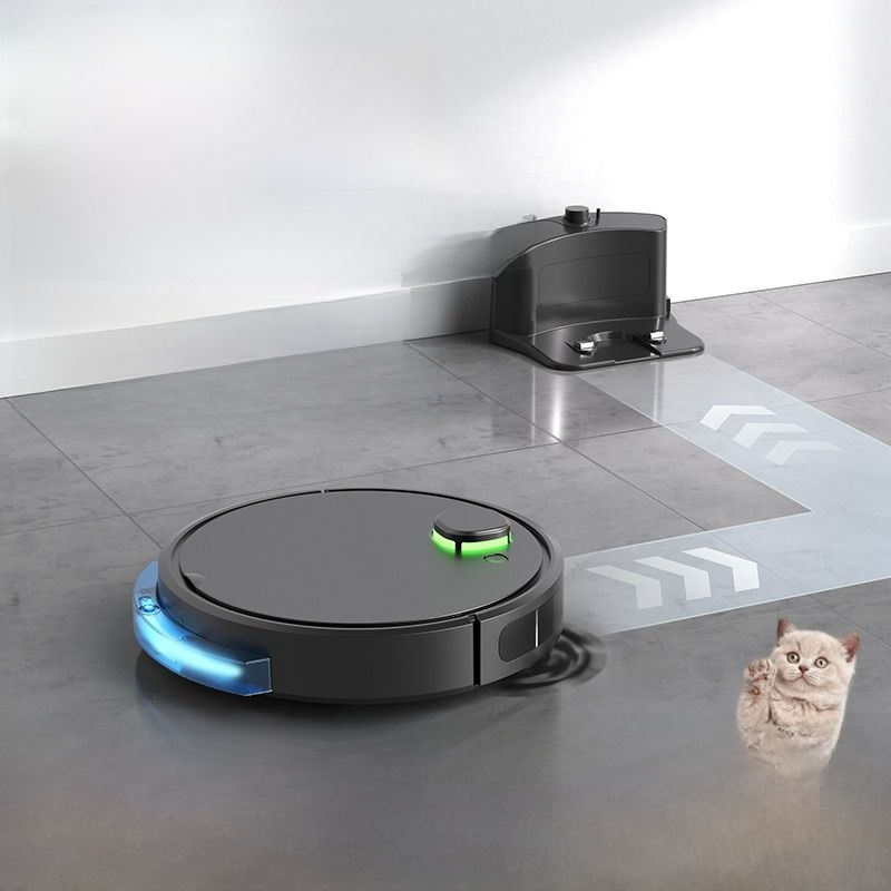 Smart Robot Vacuum & Mop – Intelligent Sweeping and Mopping Cleaning Robot with App & Voice Control
