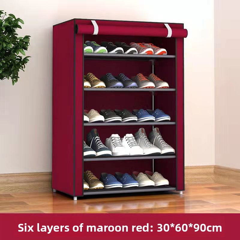 Multi-Tier Dustproof Shoe Rack Organizer