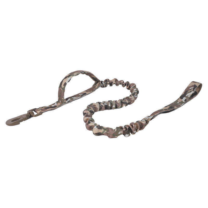 Tactical Dog Collar & Leash – Adjustable Nylon Set for Large Dogs
