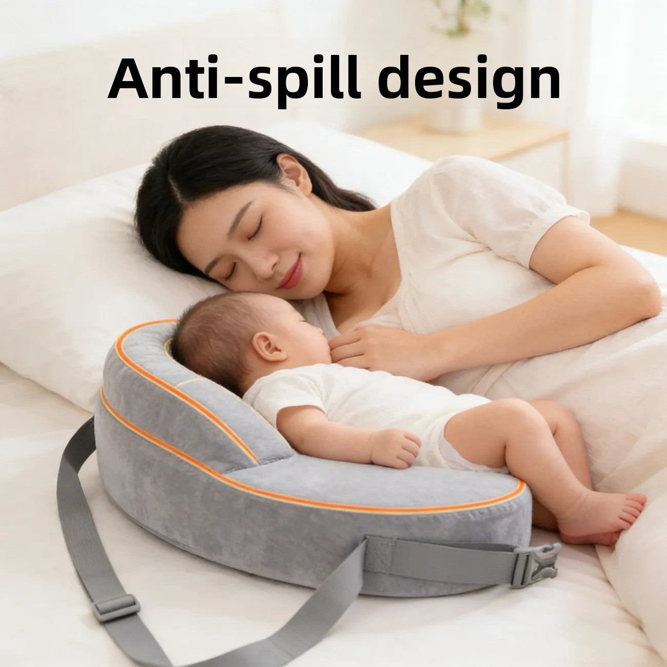 Baby Nursing Pillow – Memory Foam U-Shaped Support Cushion for Feeding