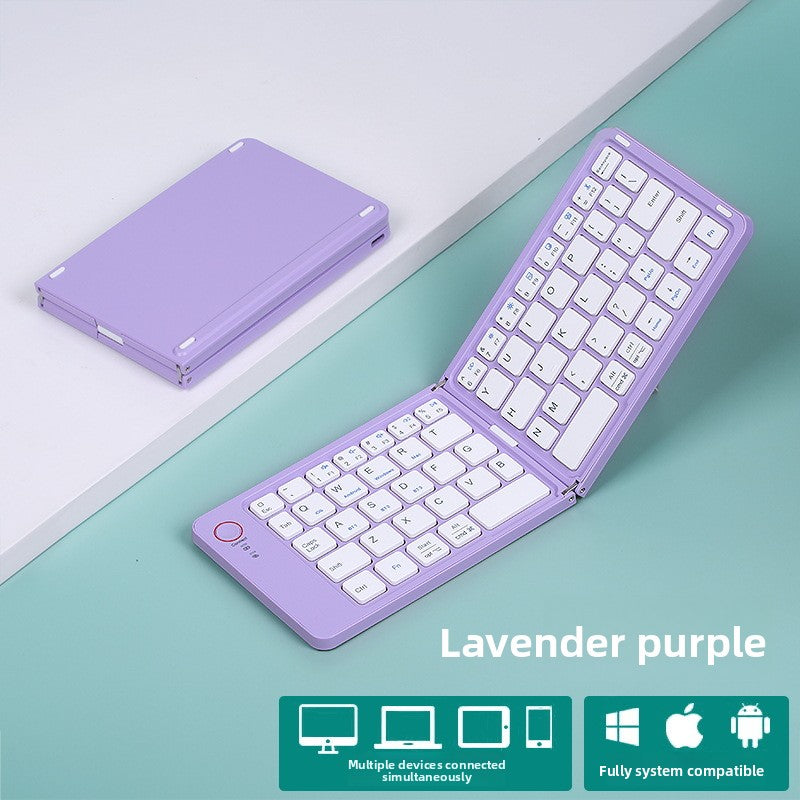 Ultra-Thin Foldable Bluetooth Keyboard