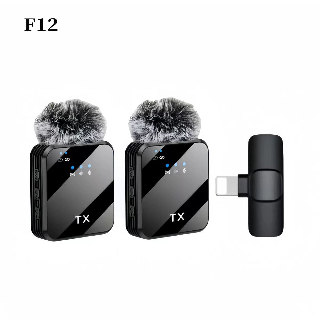 Wireless Bluetooth Microphone – Portable Noise Reduction Mic for Streaming, Recording & Video