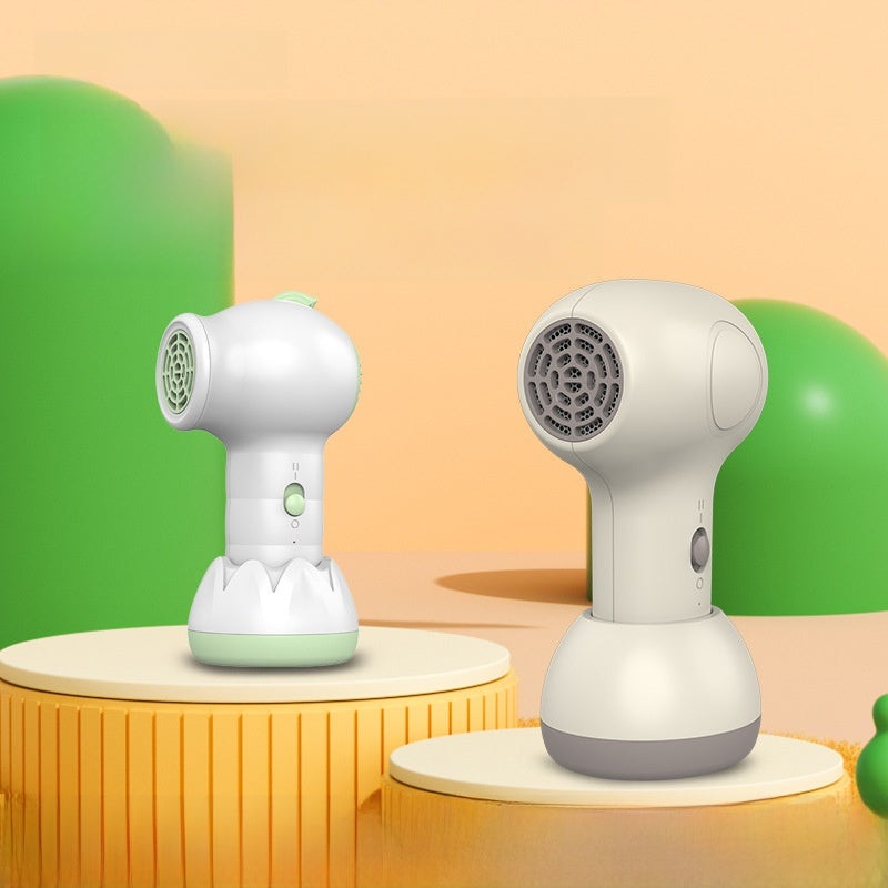 Wireless Baby Hair Dryer – Quiet Low-Noise Cordless Blow Dryer with Hot & Cool Settings