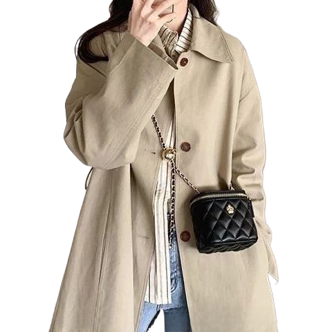 Quilted Chain Crossbody Bag – Elegant PU Leather Box Shoulder Purse