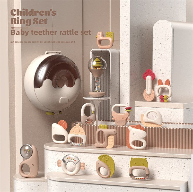 Baby Rattle Teether Set – Safe, Educational & Gift-Ready (0–3 Years)