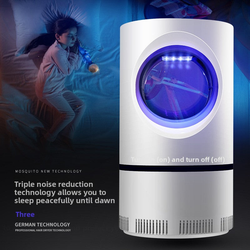 USB Mosquito Killer Lamp – Intelligent Suction Mosquito Trap with Silent Operation