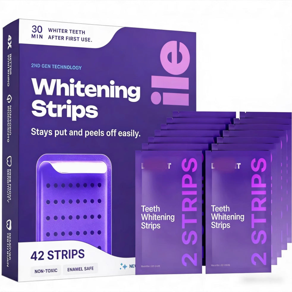 Teeth Whitening Strips – Enamel-Safe Brightening Patches