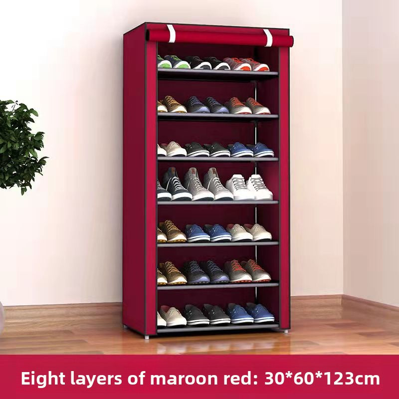 Multi-Tier Dustproof Shoe Rack Organizer