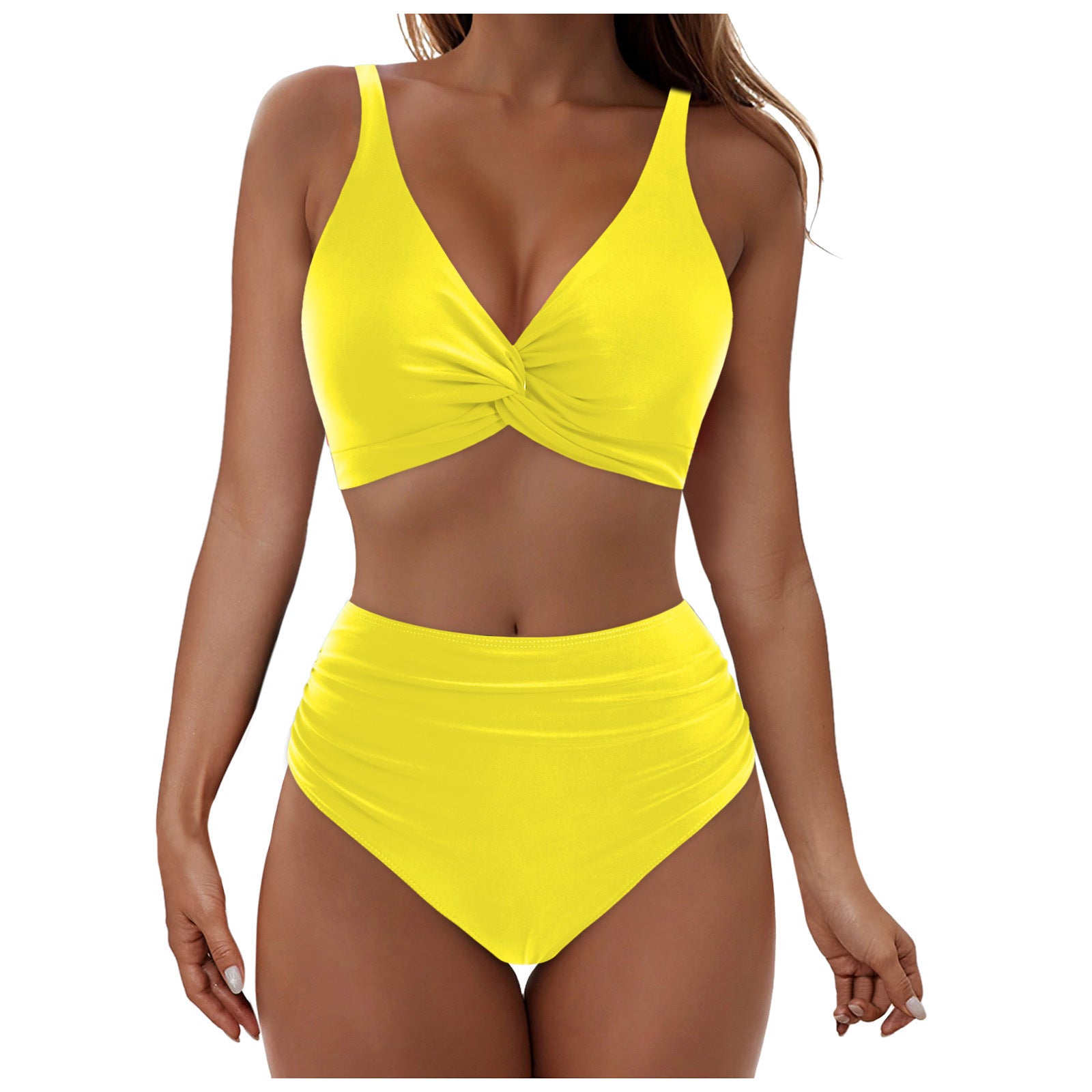 Women’s Two-Piece Swimsuit Set – Stretch Bikini with Built-In Padding