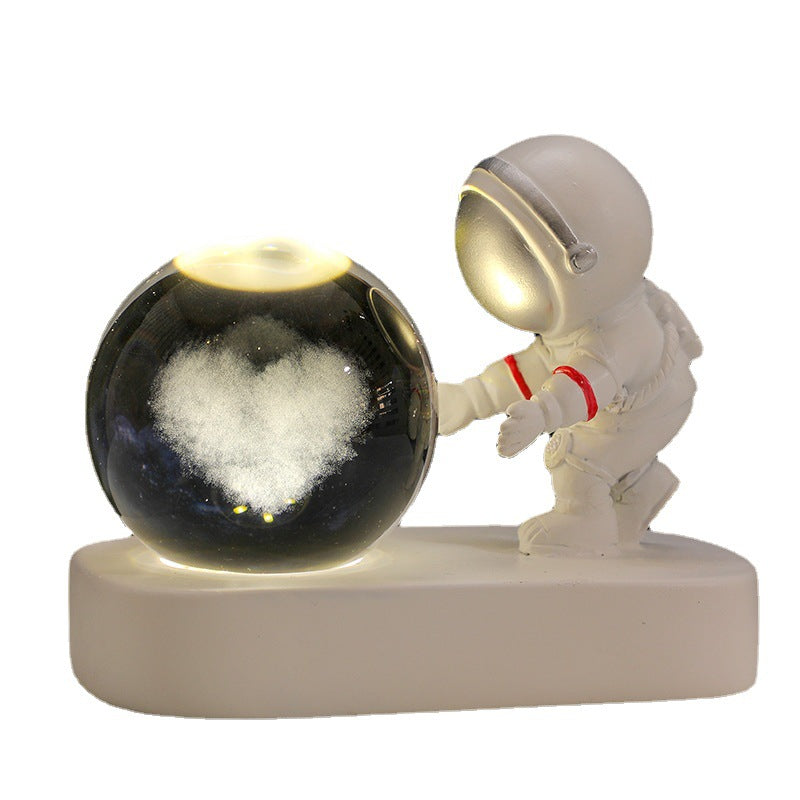 Astronaut Galaxy Projector Night Light – Starry Sky LED Lamp