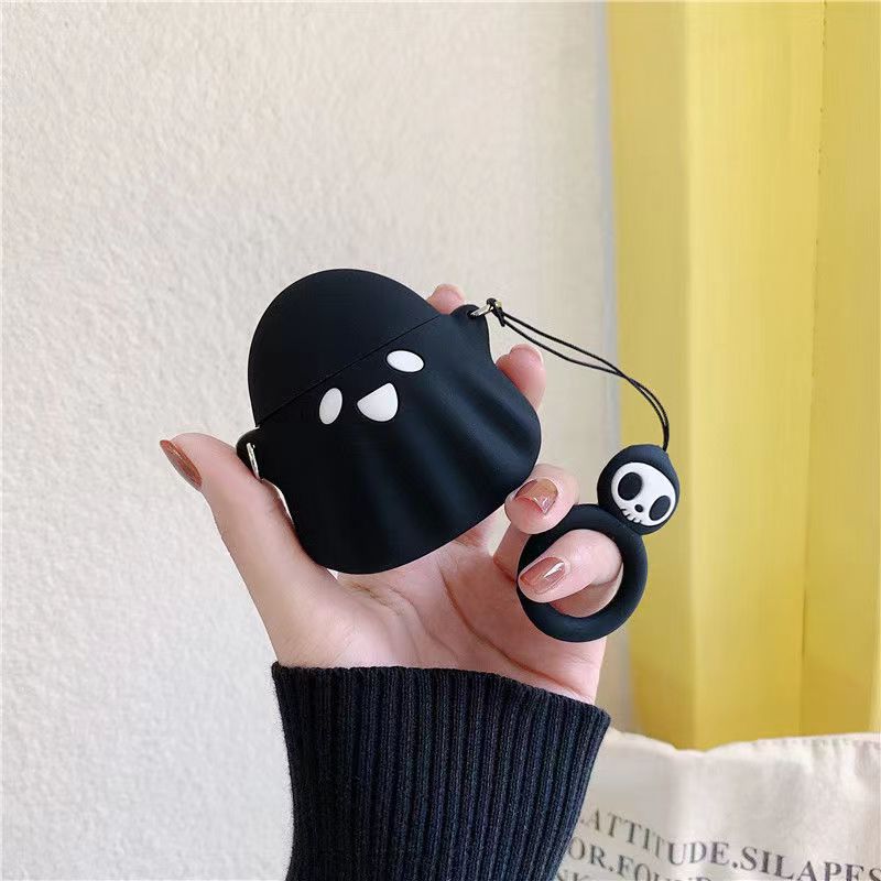3D Cartoon AirPods Case – Full Coverage Silicone Protective Cover