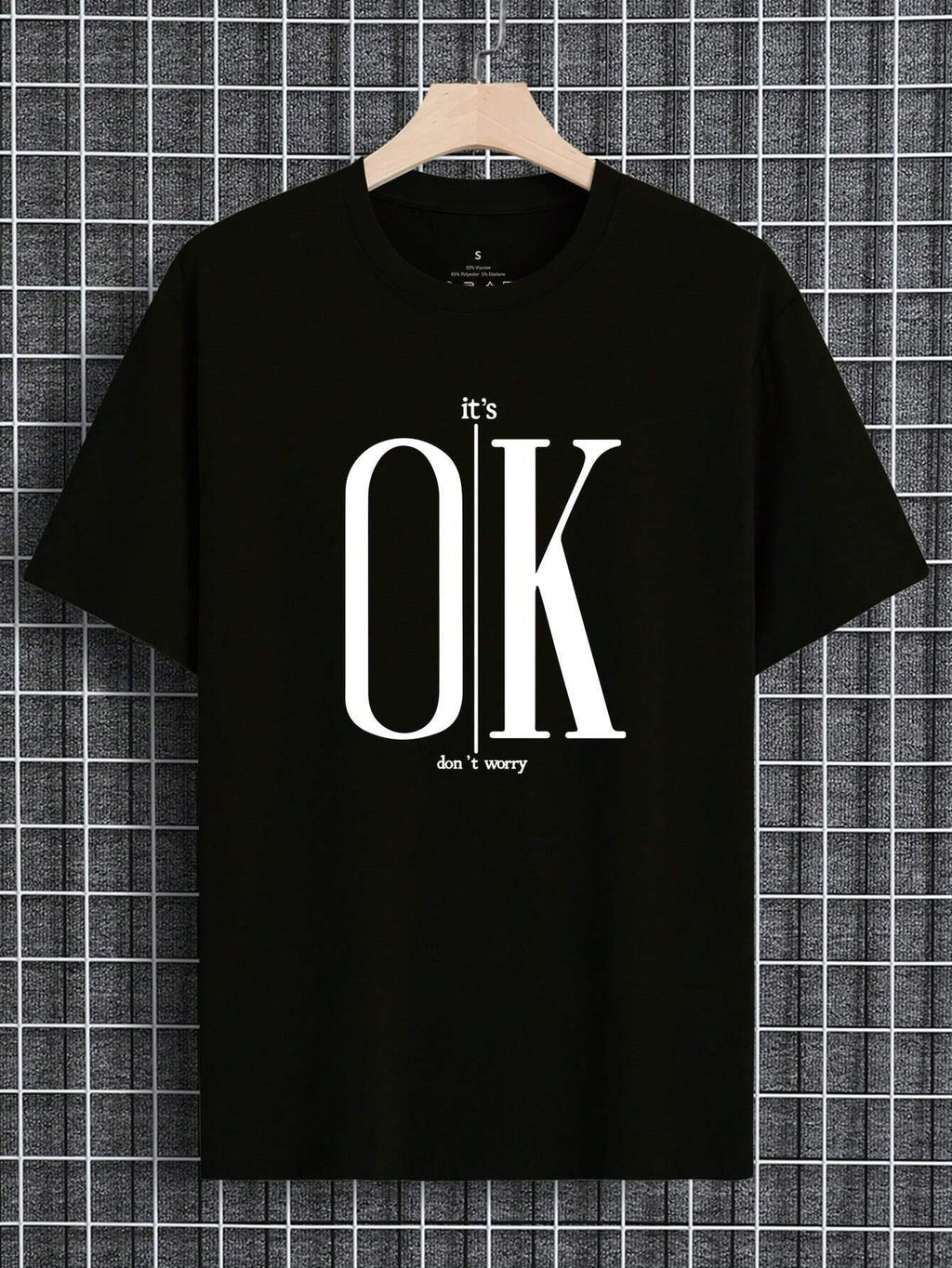 100% Cotton Graphic Print T-Shirt – Casual Loose Fit Round Neck Short Sleeve Tee