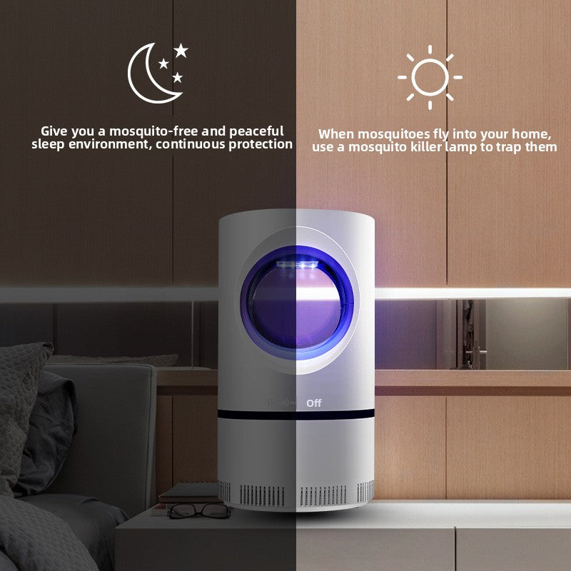 USB Mosquito Killer Lamp – Intelligent Suction Mosquito Trap with Silent Operation