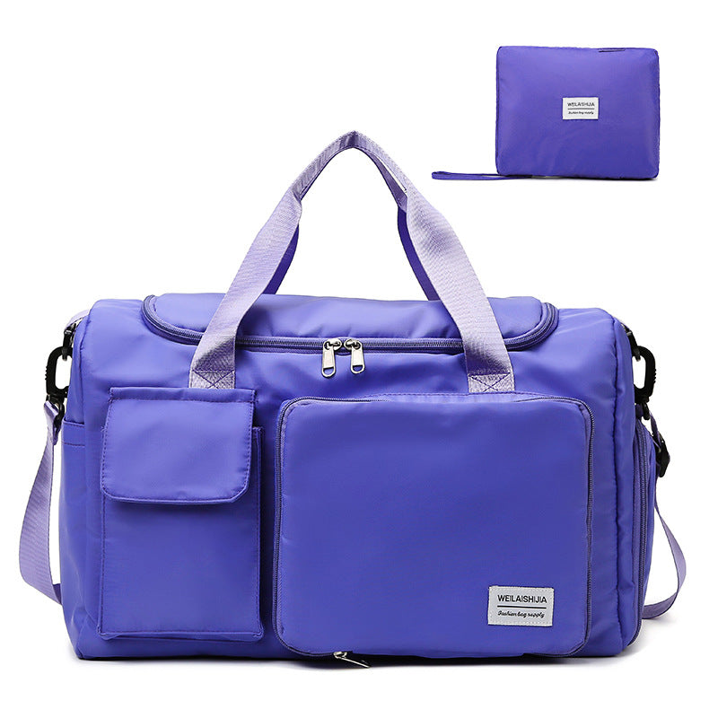 Waterproof Gym & Travel Duffel Bag – Wet Dry Separation with Shoe Compartment