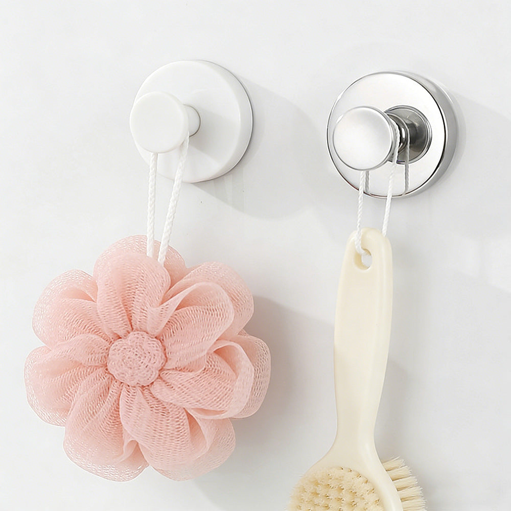 Suction Cup Wall Hook – Aluminum Alloy No-Drill Bathroom & Kitchen Hook