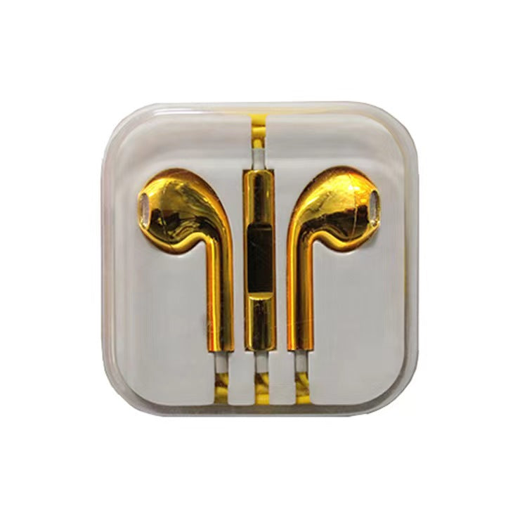 Wired In-Ear Headphones – Bass Stereo Earbuds with Microphone (3.5mm)