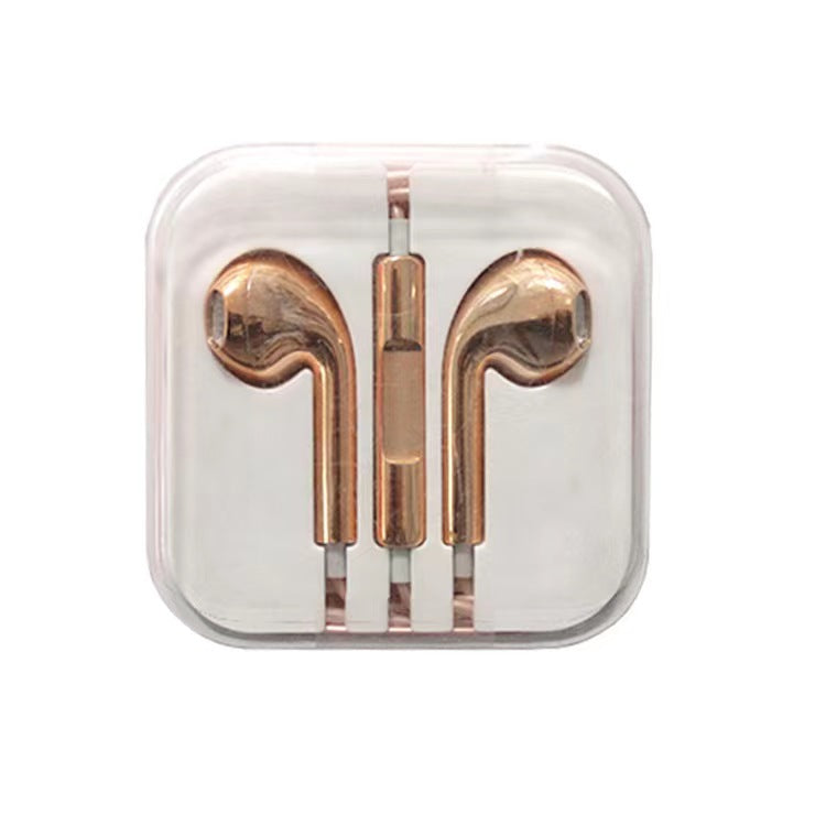 Wired In-Ear Headphones – Bass Stereo Earbuds with Microphone (3.5mm)