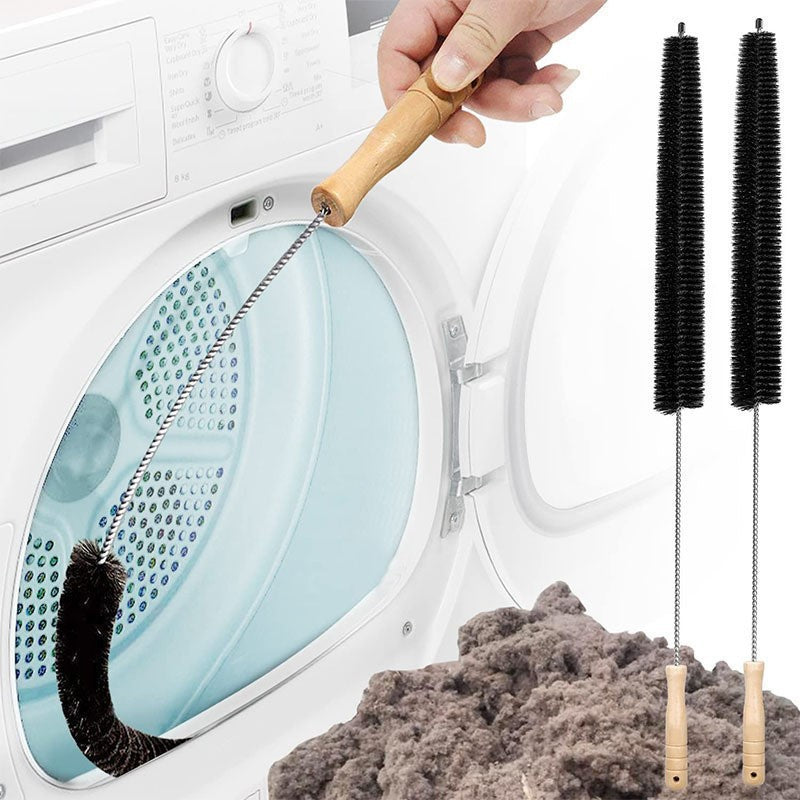 Flexible Appliance Cleaning Brush – Wooden Handle & Nylon Bristles
