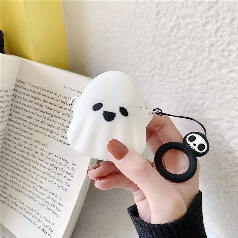 3D Cartoon AirPods Case – Full Coverage Silicone Protective Cover