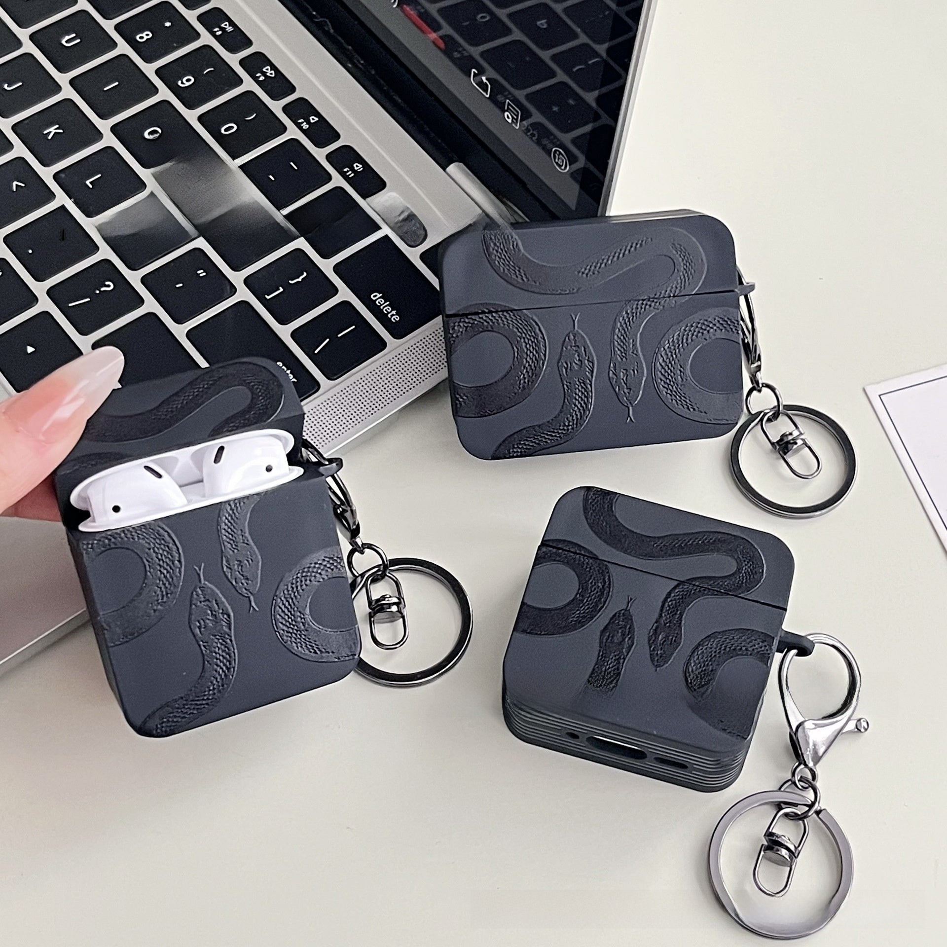 Double Serpent AirPods Case
