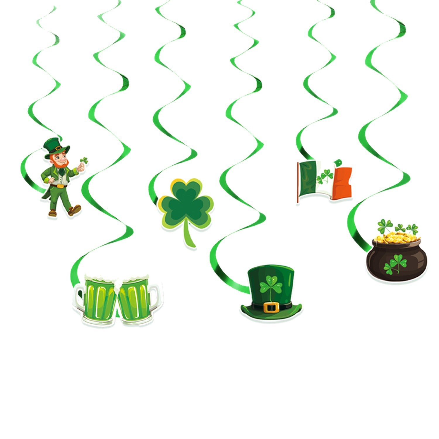 St. Patrick’s Day Party Decoration Set – Festive Hanging Decorations & Banner Kit