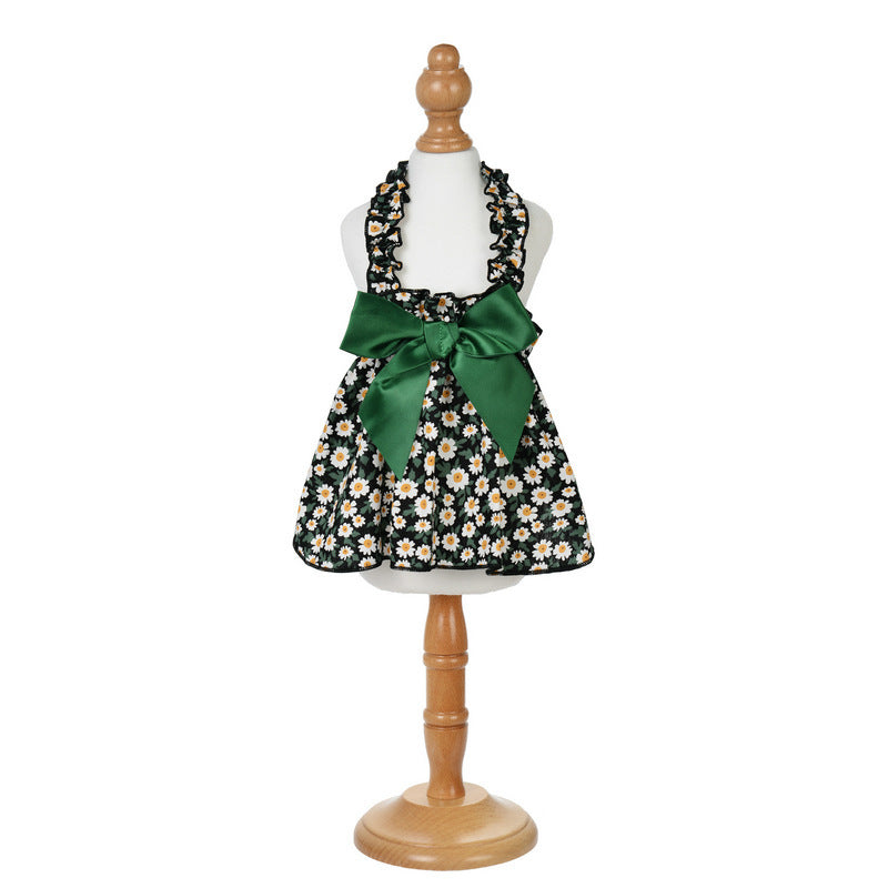 Daisy Dog Dress – Lightweight Cotton Pet Dress for Small Dogs