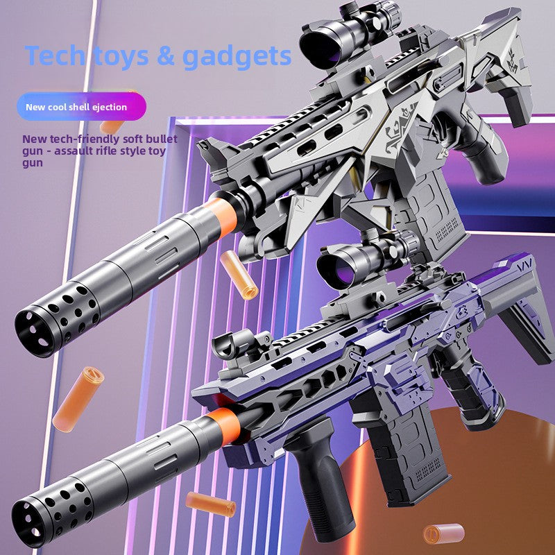 Manual Foam Blaster Toy with Shell Ejection