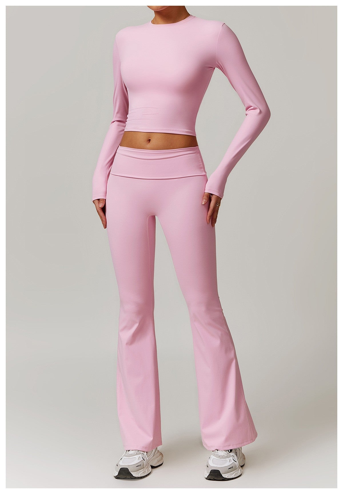 Slim Fit Long Sleeve Activewear Set