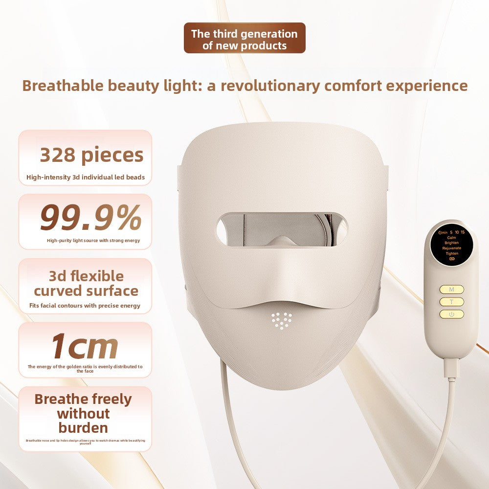 LED Photon Therapy Face Mask – 4-Mode Rechargeable Light Therapy Beauty Device